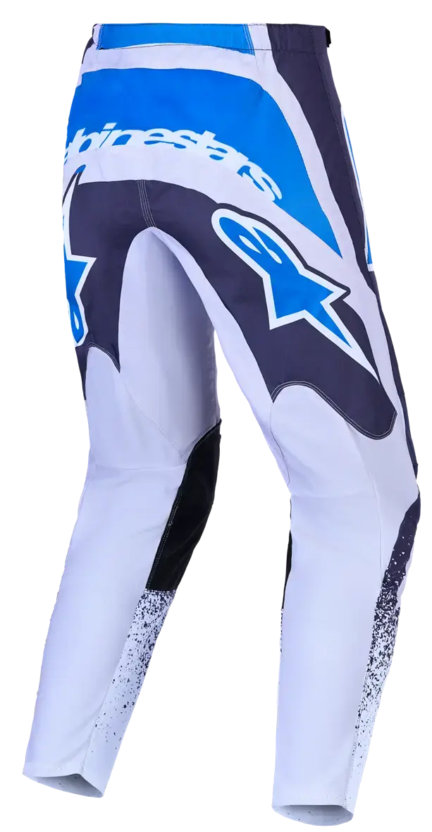 Hose Alpinestars Drag Offroad für Herren, grau/lila/blau — Ansicht 2