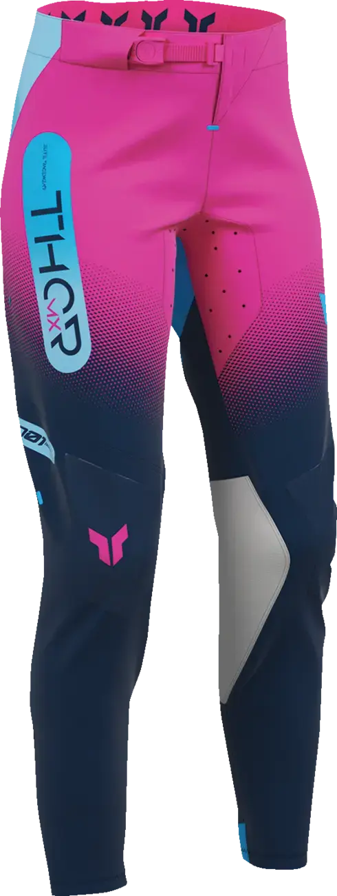Damenhose Thor Sportmode Merge Schwarz/Fuchsia - Thor
