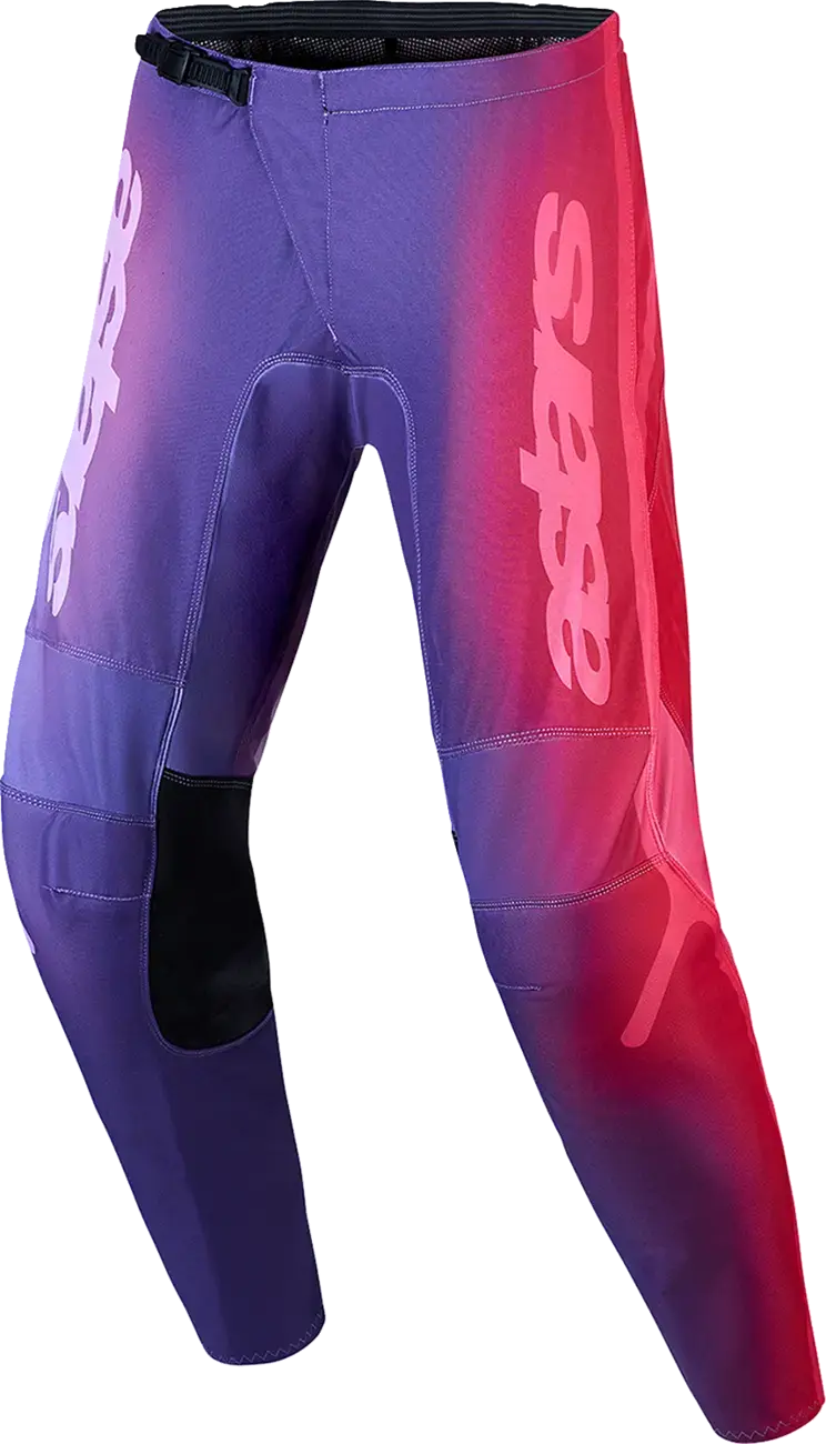 Alpinestars 4W Fluid Kepler moteriškos kelnaitės - Raudona/Purpurinė