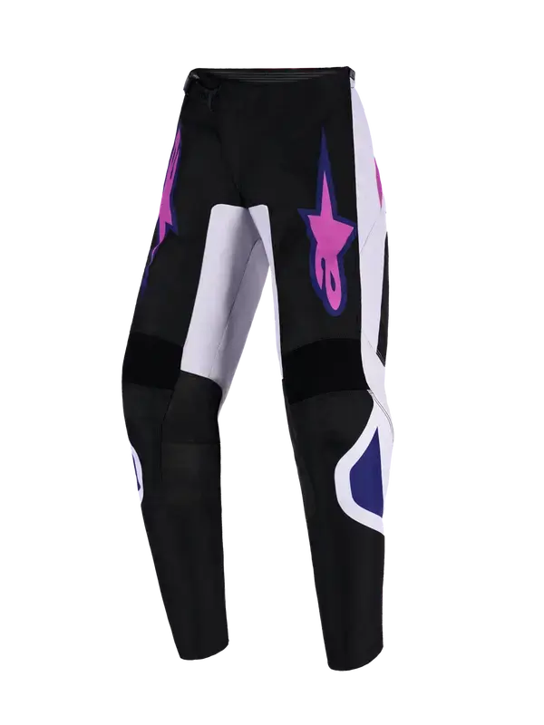 Hose Alpinestars Youth Fluid Grid schwarz/grau/violett