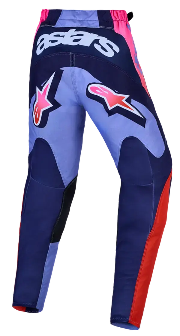 Motorradhose Alpinestars Youth Fluid Hunt Lila/Pink 2022 — Ansicht 4