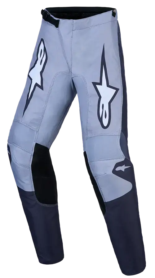 어린이 오토바이 팬츠 Alpinestars Fluid Amber 그레이/라일락 2
