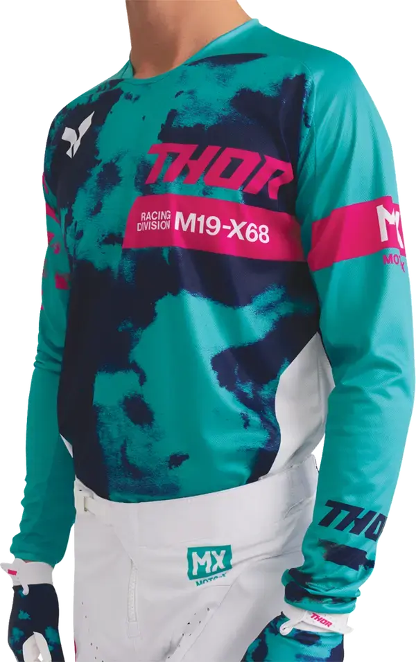 Jersey THOR Launchmode Bleach blanc — vue 5