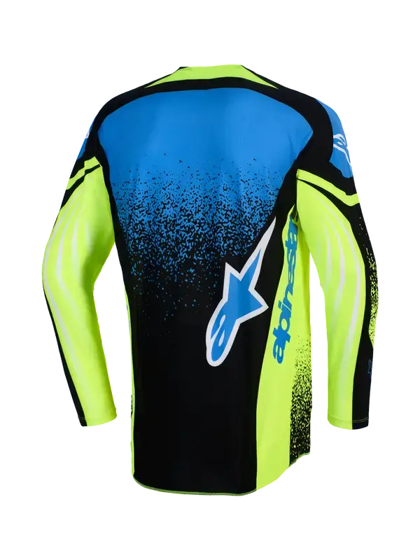 Maglia Alpinestars Techstar Nomur navy/yellow — vista 2