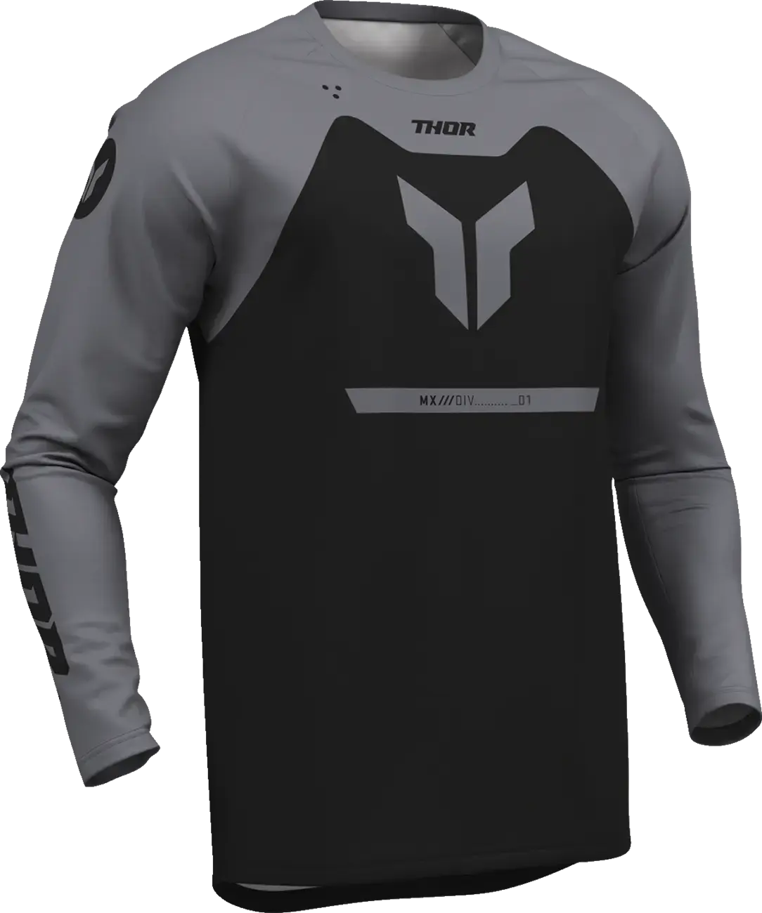 Thor Jersey Ridemode Menace Black 4 - Equipement Offroad pour Homme