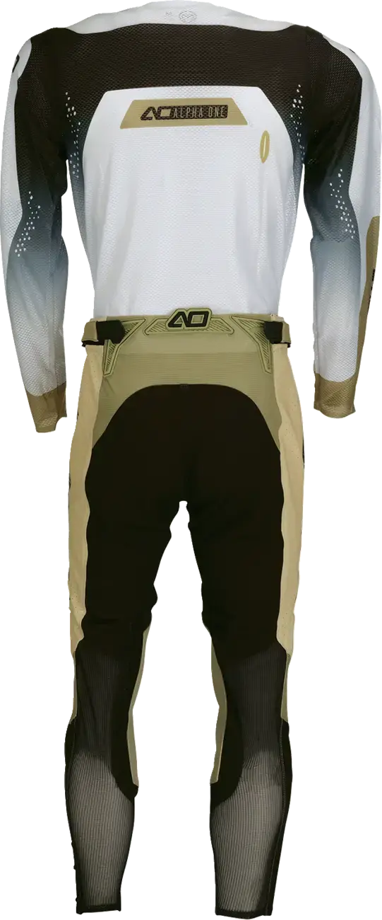 Jersey Alpha One Tan/Schwarz MD von Moose Offroad Soft-Goods — Ansicht 3