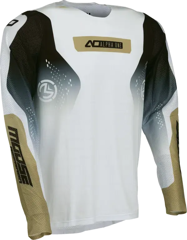 Jersey Alpha One Tan/Schwarz MD von Moose Offroad Soft-Goods — Ansicht 4