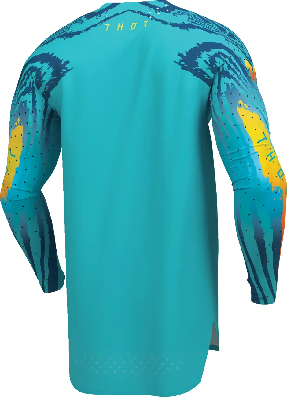 Thor Jersey Sportmode Damascus Aqua - Erkekler için Offroad Kıyafeti — 2. görünüm