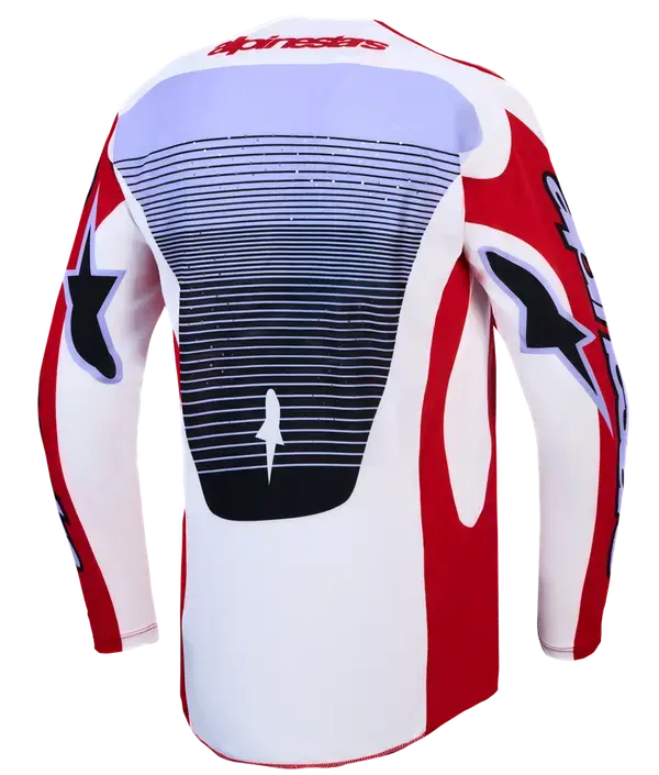 Джърси Techstar Maven Червен/Бял/Син Alpinestars за Мотокрос — изглед 4