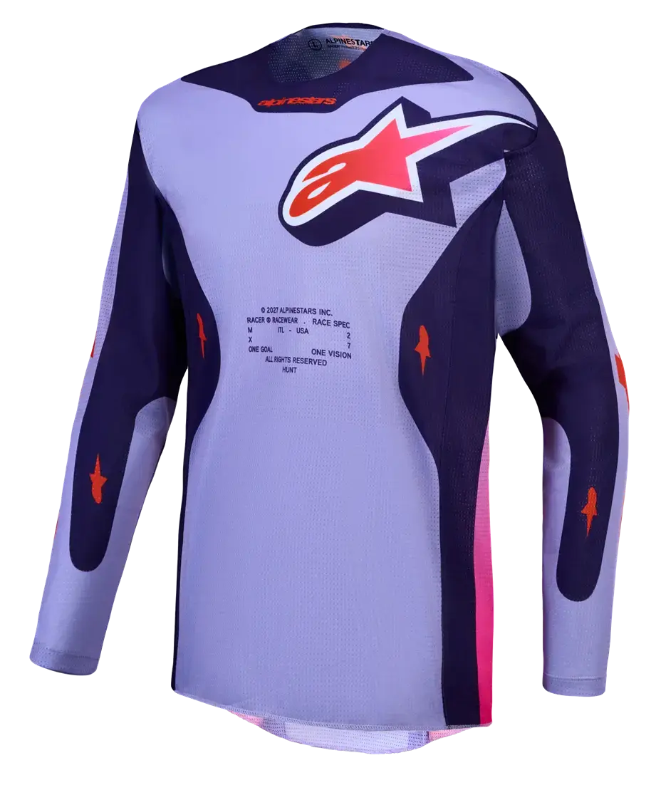Krekls Alpinestars Racer Air Hunt Violeta/Violets Motokrosam