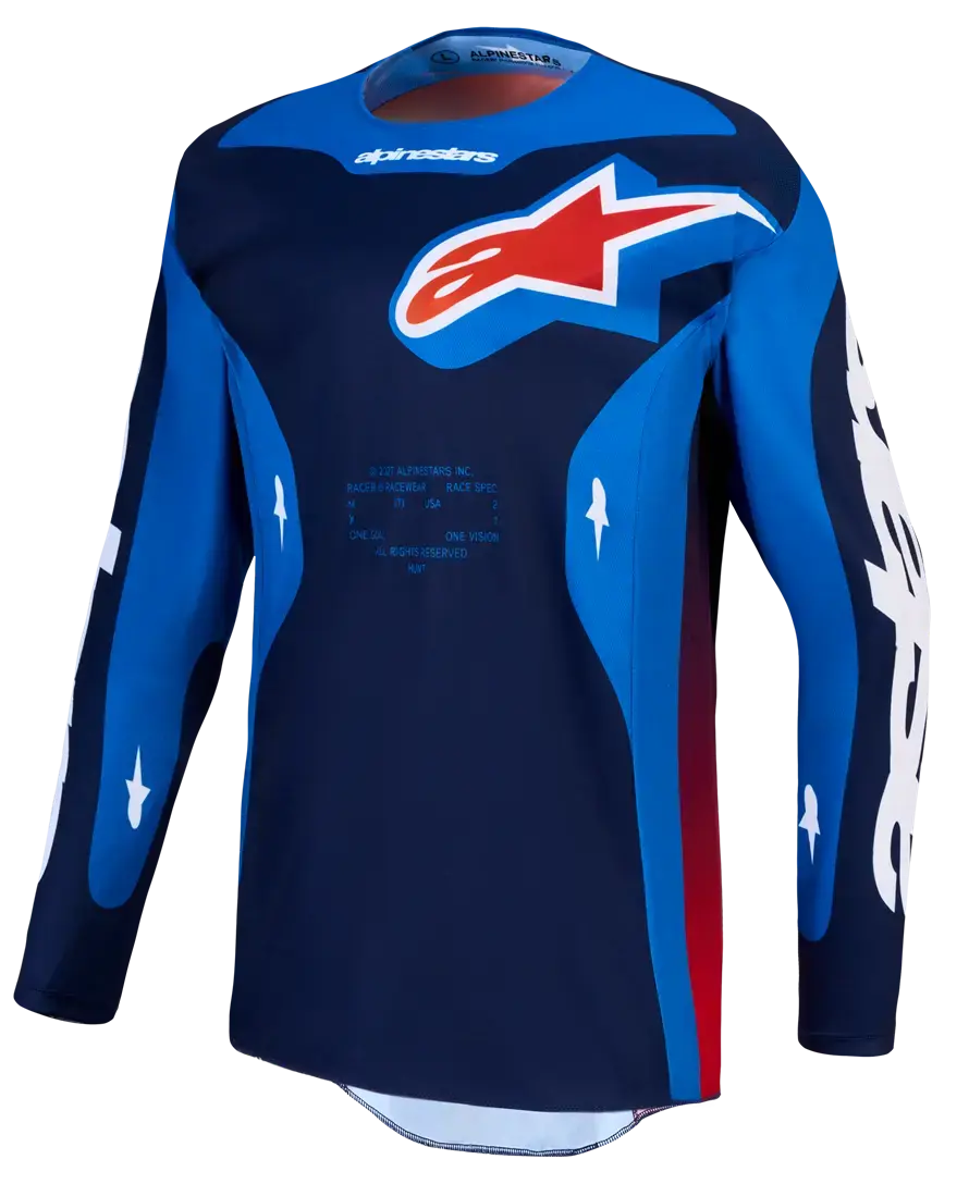 Alpinestars Racer Hunt Jersey Blau/Rot L