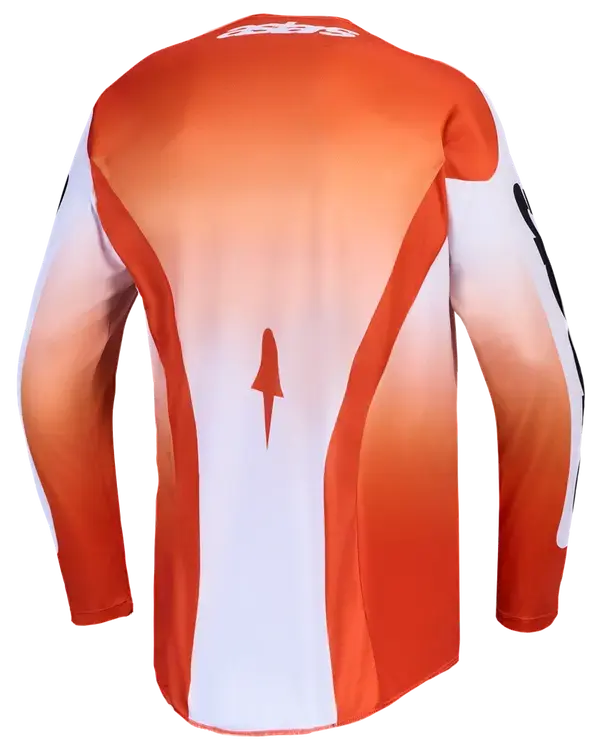 Jersey Racer Amber Rot/Lila/Schwarz Alpinestars für Motocross — Ansicht 4