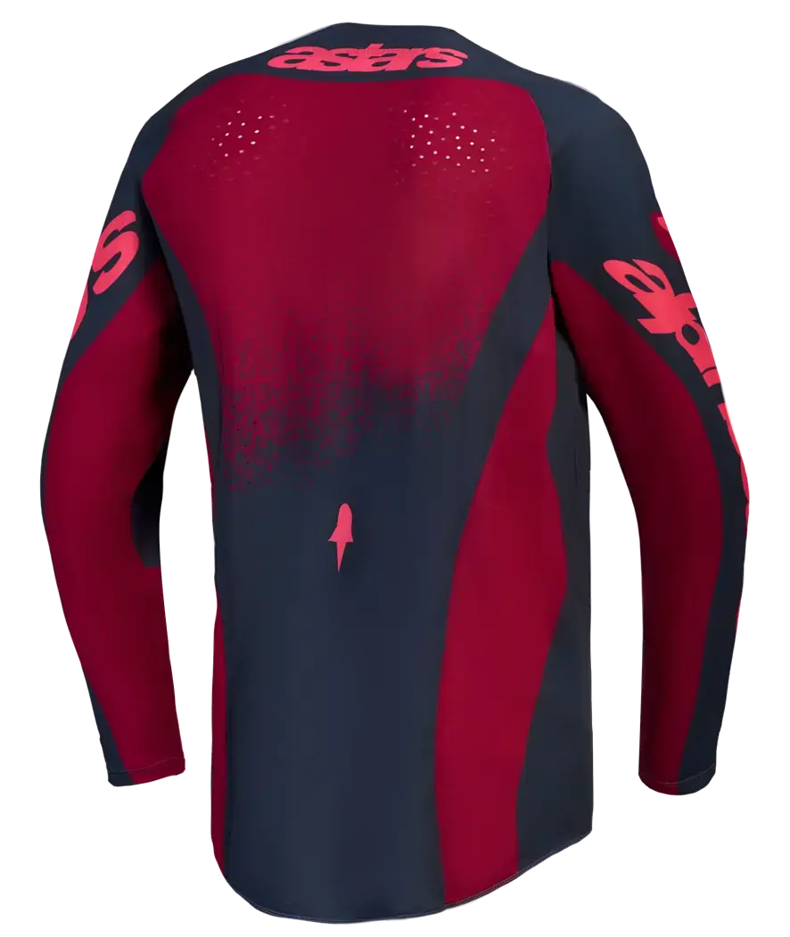 Camisola Alpinestars Techstar 4W Swan para mulher, vermelho carmesim — vista 2