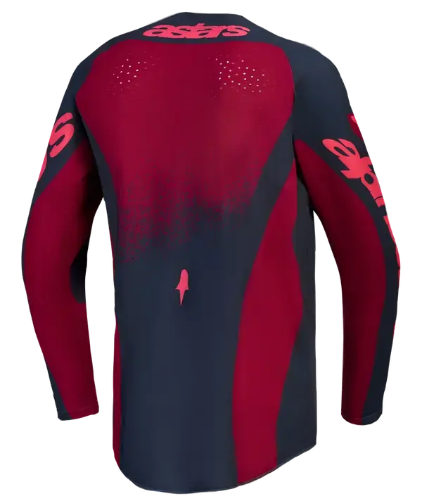 Alpinestars 4W Techstar Swan Crimson Damen-Motorradjacke — Ansicht 4