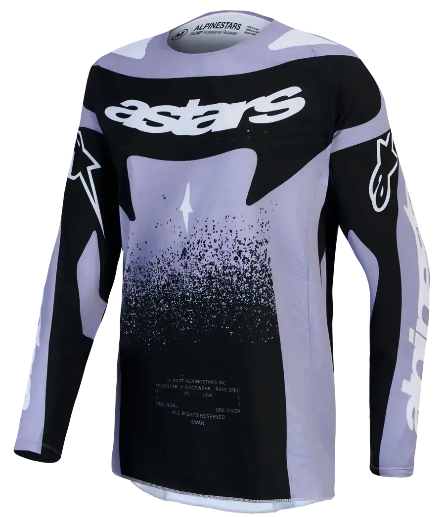 Jersey 4W Techstar Swan Violet Alpinestars (MX)