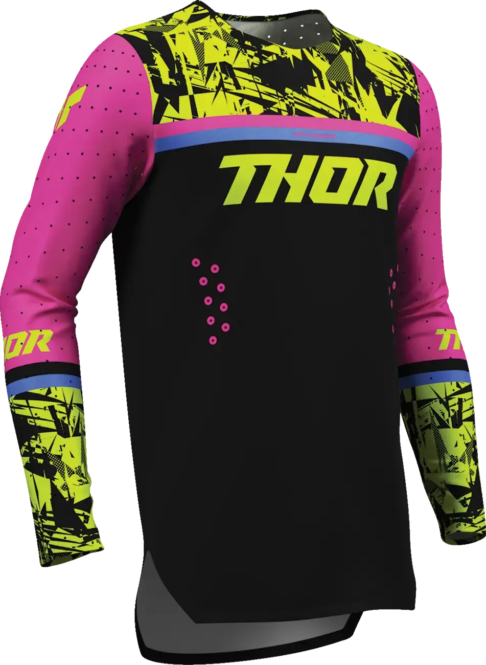 Thor Jersey Sportmode Punkd BK für junge Motorradfahrer