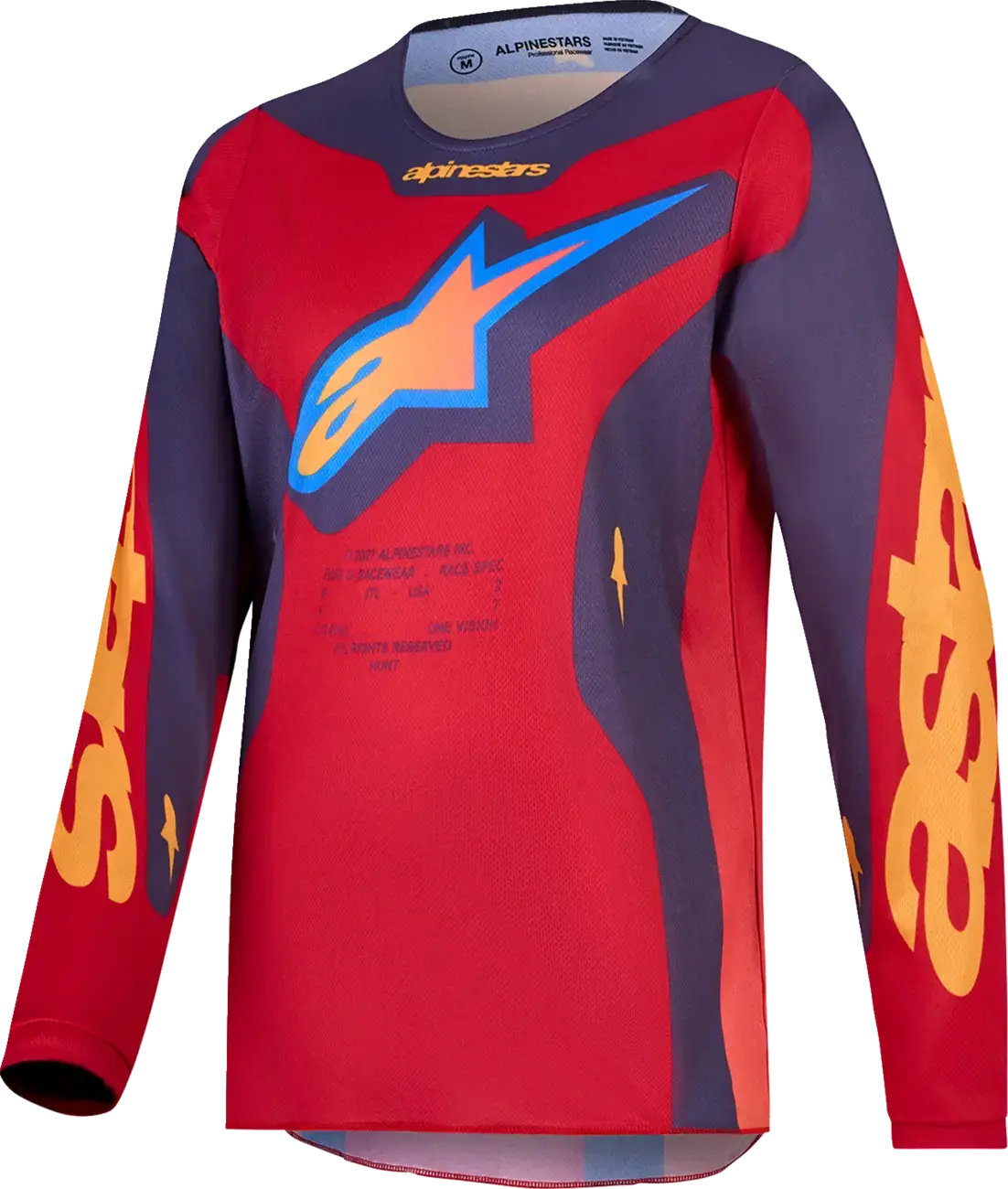 Детска риза Alpinestars Fluid Hunt Червена/Cora