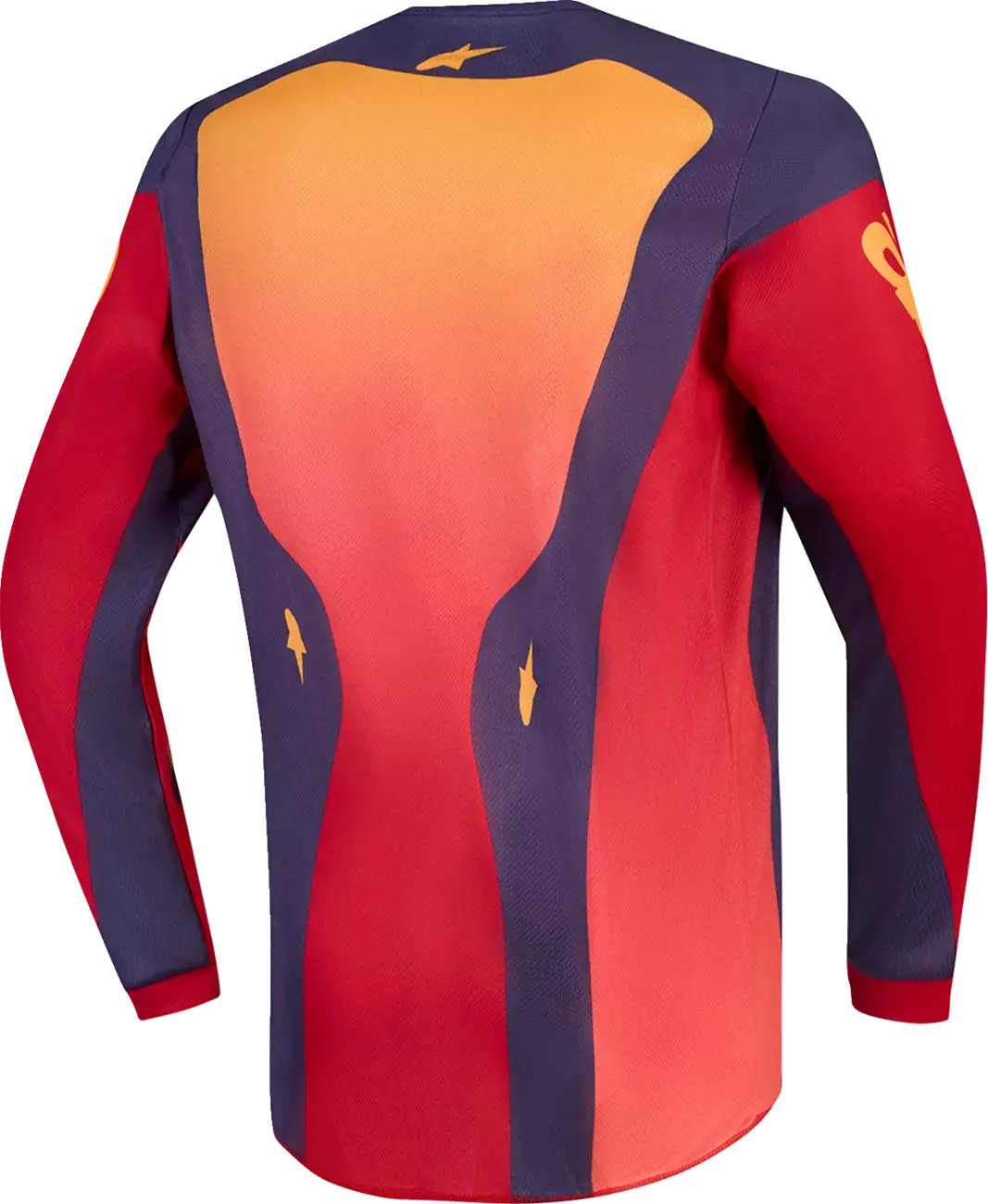 Jersey Fluid Hunt Rot/Cora für Kinder Alpinestars — Ansicht 2