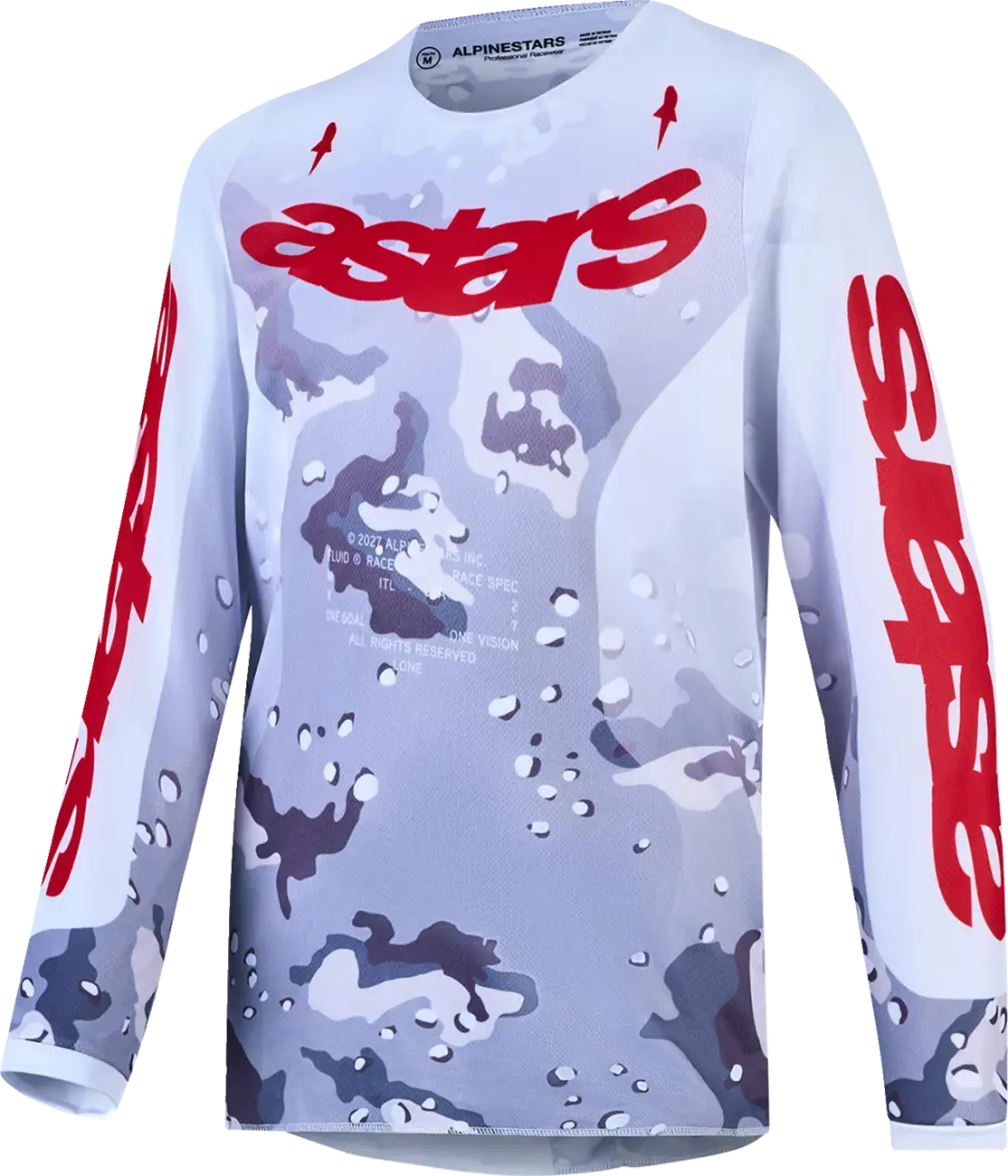 ジャージ Alpinestars Fluid Lone ジュニア用、カム/ホワイト