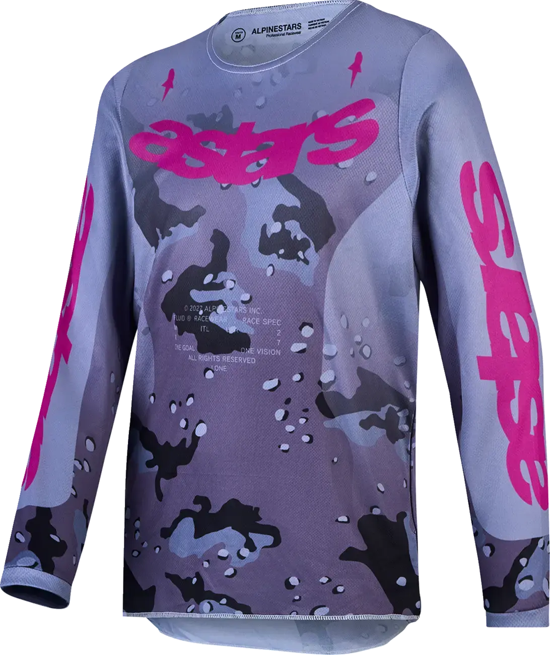 Alpinestars Fluid Lone 青少年款 灰色/迷彩越野摩托车骑行服