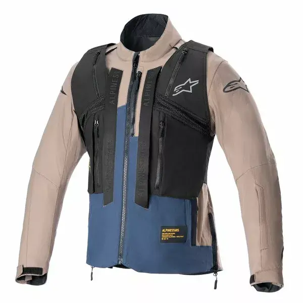 Alpinestars Jacket Techdura BRW/NV XL 오토바이 자켓