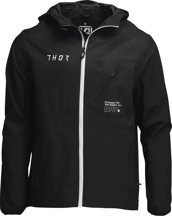 سترة Thor Jacket Lite Shell Unit سوداء مقاس L — المنظر 2