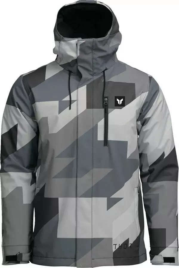 Cazadora THOR Jacket Tour Gris/Noir M