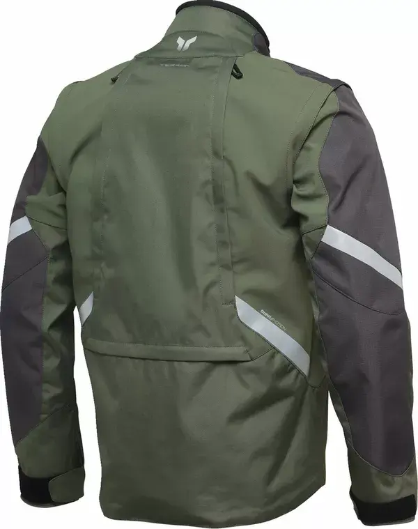 Bunda THOR Terrain Army/Charcoal L — pohled 2