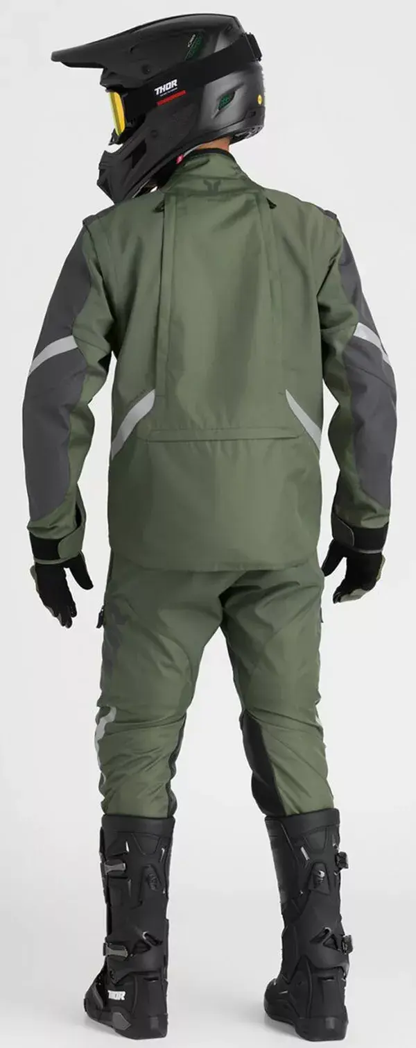 Bunda THOR Terrain Army/Charcoal L — pohled 5
