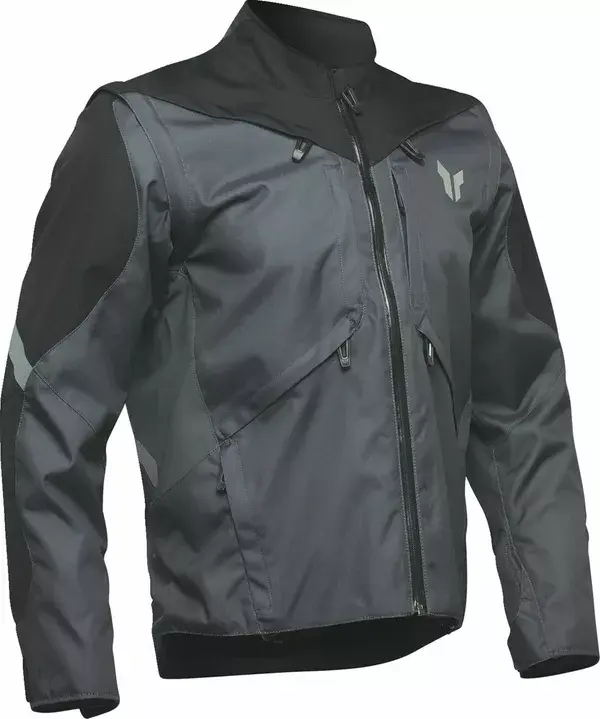 Motorradjacke THOR Jacket Terrain Charcoal MD