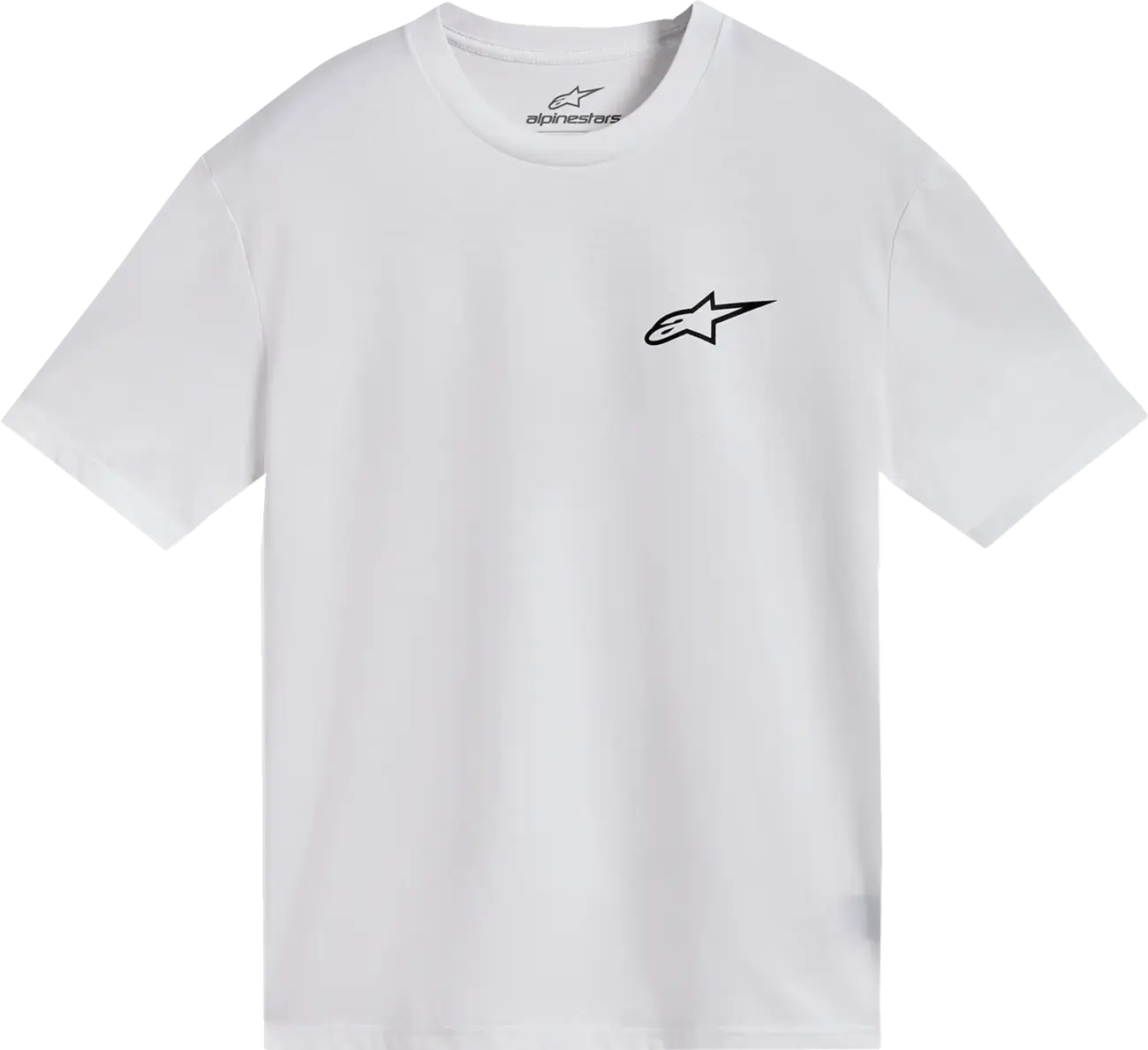 T-Shirt Alpinestars CSF Combo Back Weiß/Blau - Casual