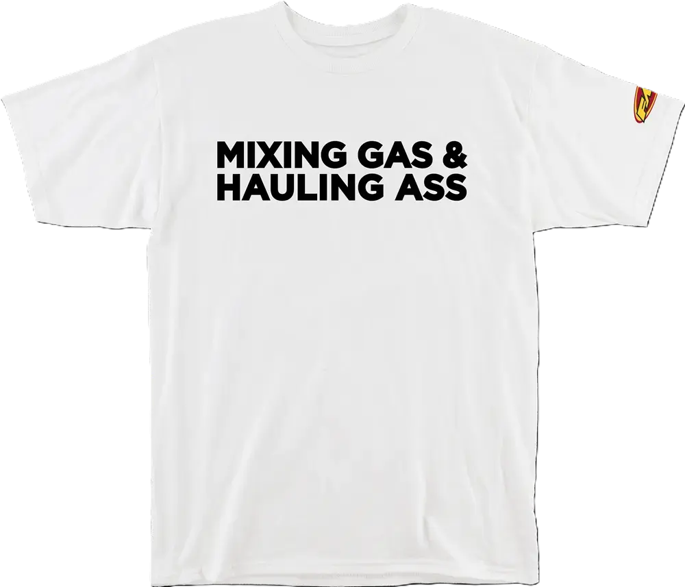 تيشيرت FMF Tee Gass أبيض مقاس M