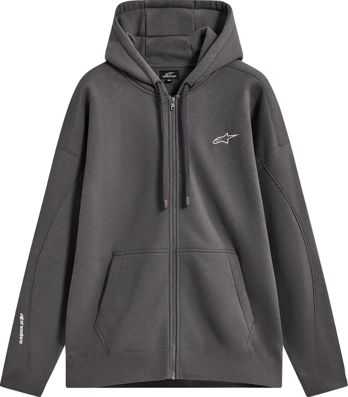 Hoodie zip oversized Alpinestars Entity CH - Casual