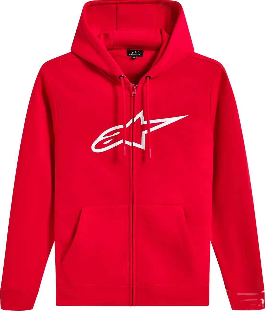 Zip-Hoodie Alpinestars Ageless V3 Rot/Weiß - Für Herren