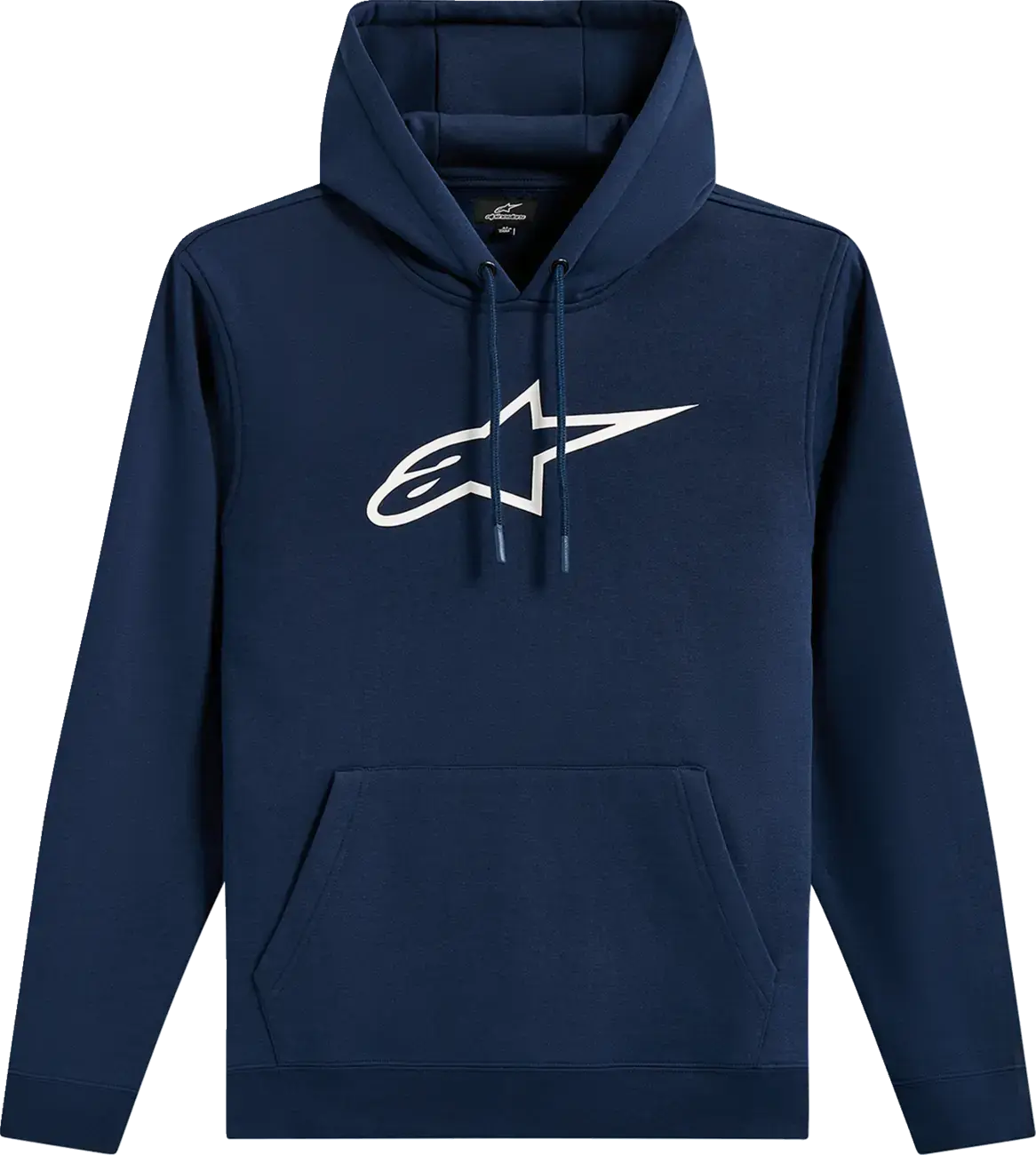 Hoodie Alpinestars Po Ageless V3 Mereväe/Valge - Igapäevane Riietus