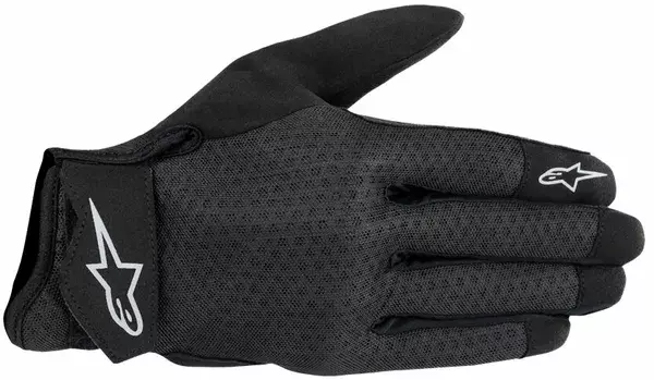 Rukavice Alpinestars Stated Air čierna/strieborná veľkosť M