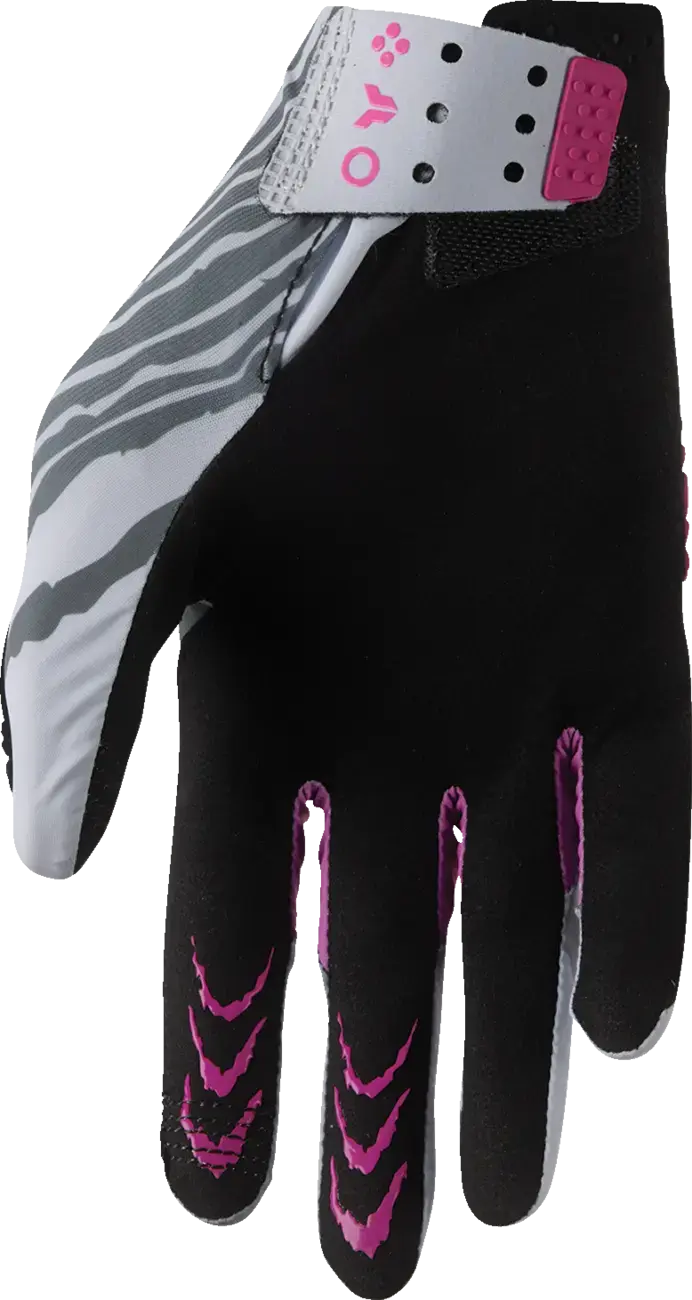 Перчатки Thor Sportmode Damas Серые для мотоцикла и скутера — вид 2