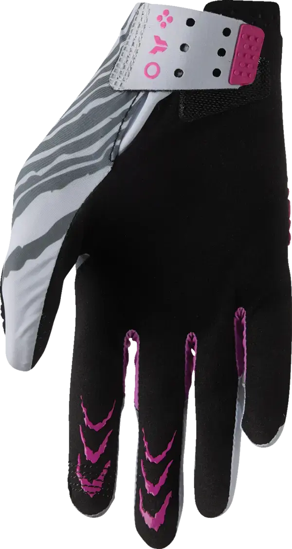 Перчатки Thor Sportmode Damas Серые для мотоцикла и скутера — вид 5
