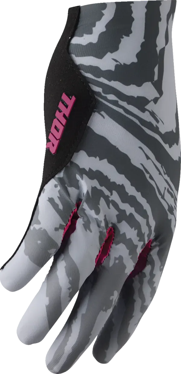 Перчатки Thor Sportmode Damas Серые для мотоцикла и скутера — вид 6