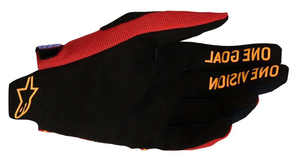 Handschuhe Alpinestars Radar Pro Rot/Schwarz XL für Motocross — Ansicht 2