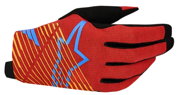 Handschuhe Alpinestars Radar Pro Rot/Schwarz XL für Motocross — Ansicht 3