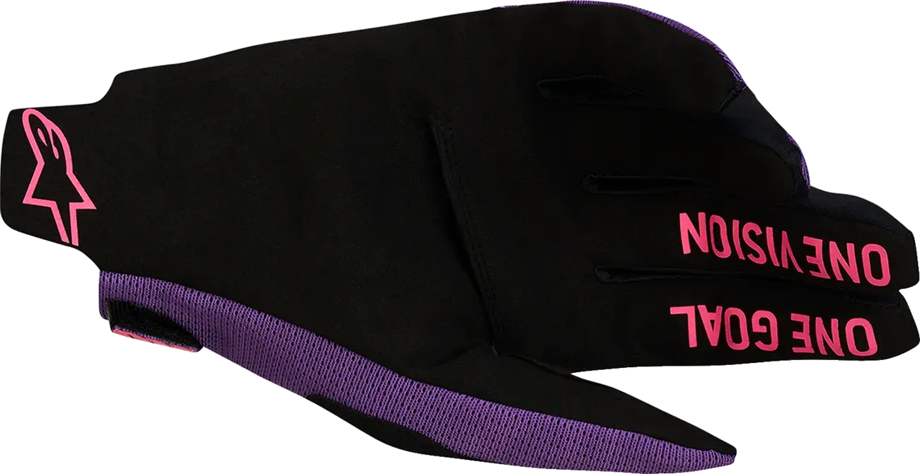 Handschuhe Alpinestars Radar Pro Pur/Schwarz XL für Motocross — Ansicht 2