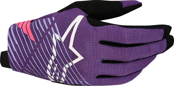 Handschuhe Alpinestars Radar Pro Pur/Schwarz XL für Motocross — Ansicht 3