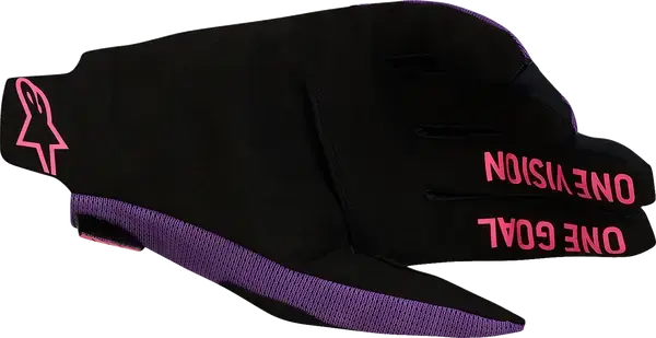 Handschuhe Alpinestars Radar Pro Pur/Schwarz XL für Motocross — Ansicht 4