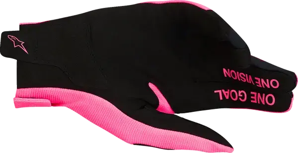 Handschuhe Alpinestars Radar Pink/Black L für Motocross — Ansicht 4
