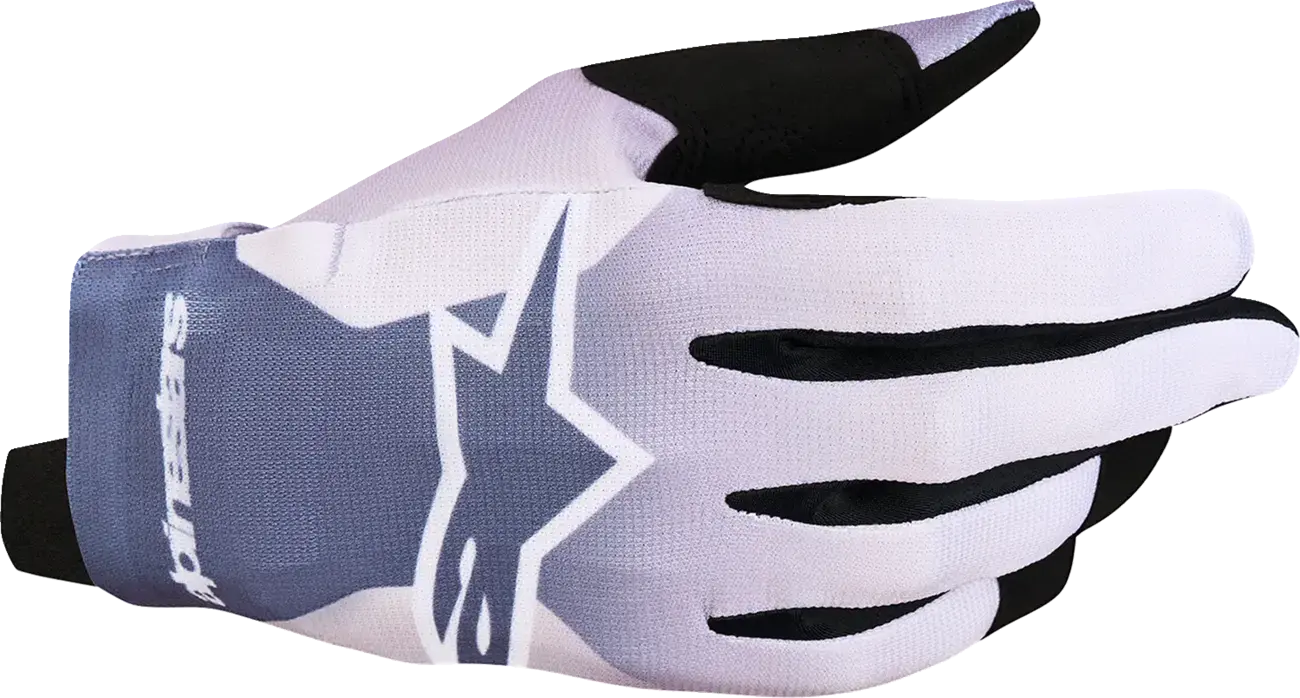 Alpinestars Radar Handschuhe Grau/Weiß/Schwarz für Motocross