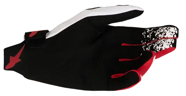 Guanti Alpinestars Techstar Nero/Bianco/Rosso L per Motocross — vista 4