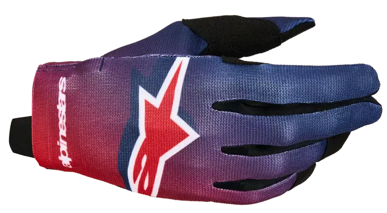 Gants Alpinestars Yth Radar Rouge/Bleu XS pour enfant