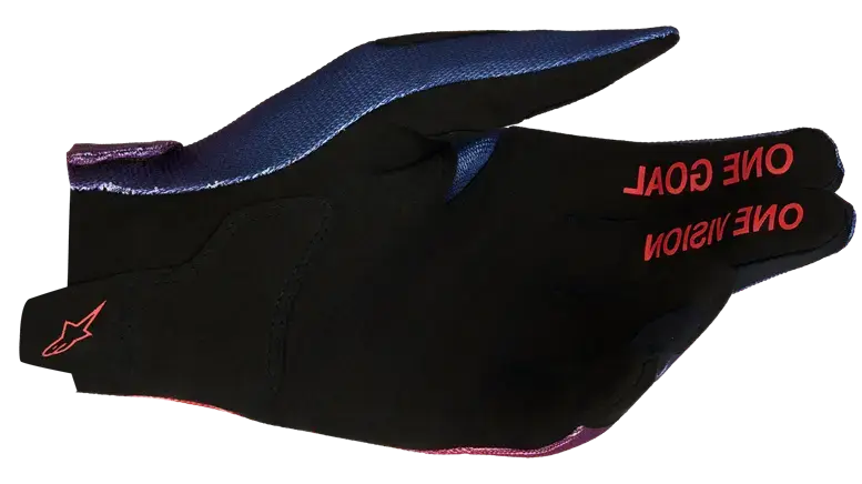 Handsker Alpinestars Yth Radar Rød/Blå XS til barn — 2. billede