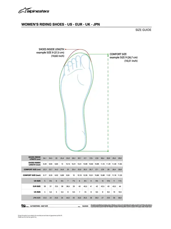 Boty Alpinestars Stella Faster V4 Černá 6 — pohled 8